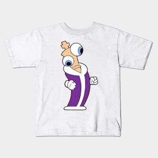 Kinger Icon Logo the amazing digital circus shiver Kids T-Shirt